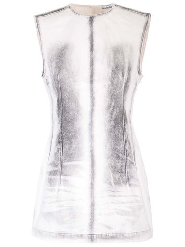 Sleeveless Denim Mini Dress - Acne Studios - Modalova