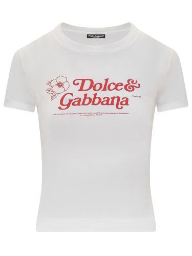 Dolce & Gabbana Logo T-shirt - Dolce & Gabbana - Modalova