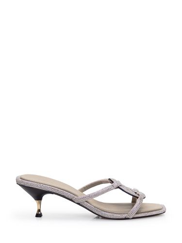 Geo Bombe Miller Heel Sandals - Tory Burch - Modalova