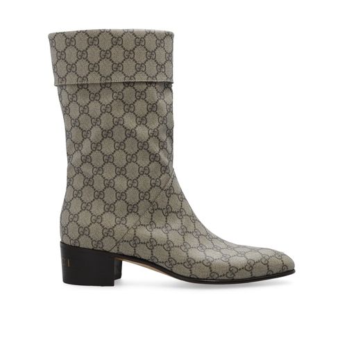 Gucci Heeled Monogram Boots - Gucci - Modalova