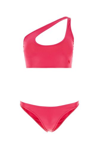 Fuchsia Stretch Nylon Bikini - The Attico - Modalova