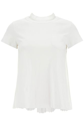 Sacai Pleated Back T-shirt - Sacai - Modalova