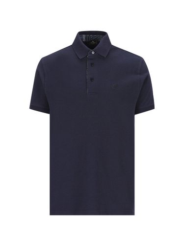 Etro Logo Embroidered Polo Shirt - Etro - Modalova