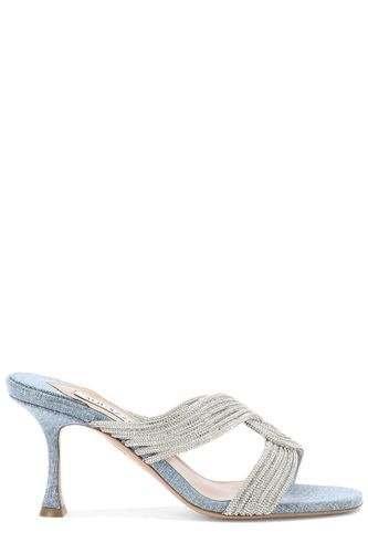 Gatsby Embellished Open Toe Sandals - Aquazzura - Modalova
