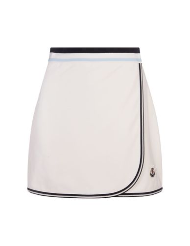 Moncler White Wrap Skirt - Moncler - Modalova