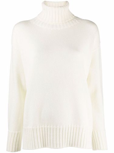 Long Sleeves Turtle Neck Oversized Sweater - Drumohr - Modalova