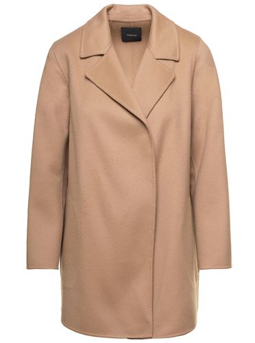 Clairene Jacket With Notched Revers In Wool And Cashmere Woman - Theory - Modalova