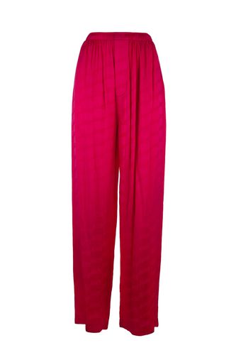 Balenciaga Pants In Fuxia Viscose - Balenciaga - Modalova