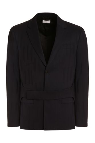 Wool Single-breasted Blazer - Off-White - Modalova