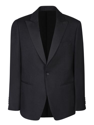 Lardini Crinkle Black Jacket - Lardini - Modalova