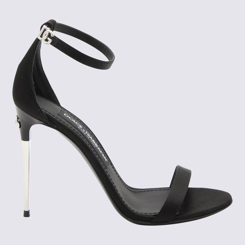 Satin Keira Sandal - Dolce & Gabbana - Modalova