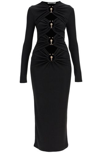 Cut Out Dress With Metallic Rings - Christopher Esber - Modalova