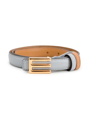 Etro Logo-buckle Leather Belt - Etro - Modalova