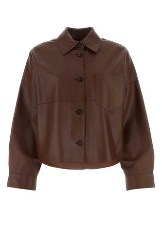Leather Jacket With Buttons - Weekend Max Mara - Modalova