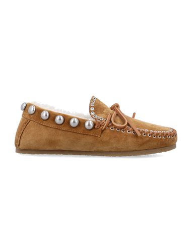 Camel Suede Fitza Loafers - Isabel Marant - Modalova