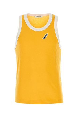 Yellow Cotton Abebe Tank Top - Wales Bonner - Modalova