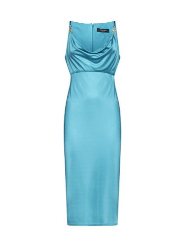 Versace Crepe Dress - Versace - Modalova