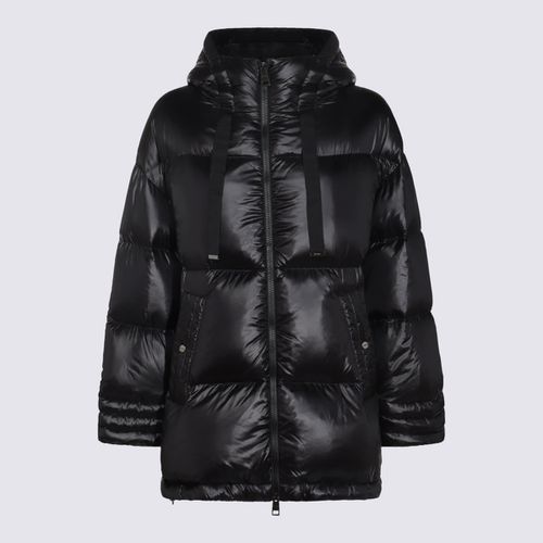 Herno Black Down Jacket - Herno - Modalova