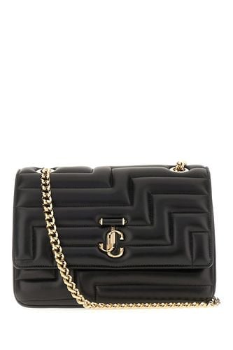 Black Nappa Leather Avenue Shoulder Bag - Jimmy Choo - Modalova