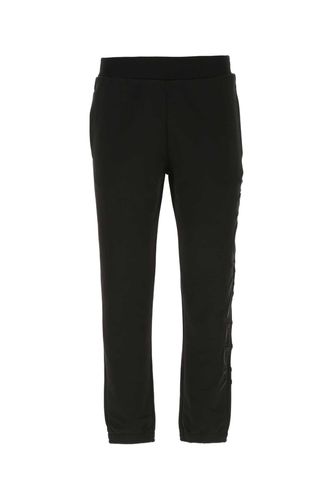 Moncler Black Cotton Joggers - Moncler - Modalova