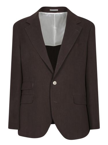 Linen Jacket - Brunello Cucinelli - Modalova