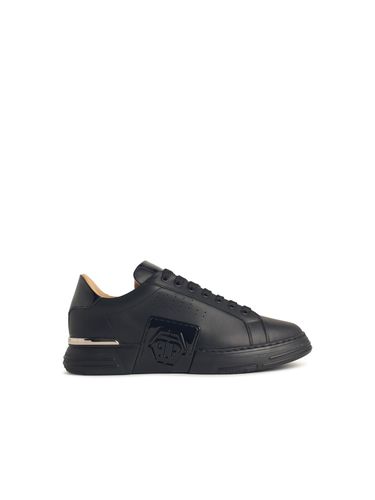 Hexagon Leather Sneakers - Philipp Plein - Modalova