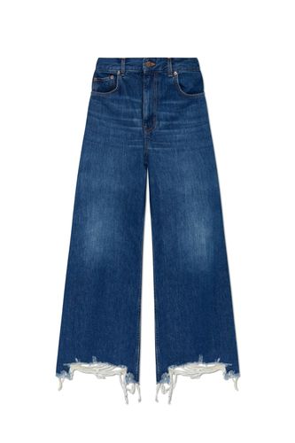 Chloé Distressed Wide-leg Jeans - Chloé - Modalova