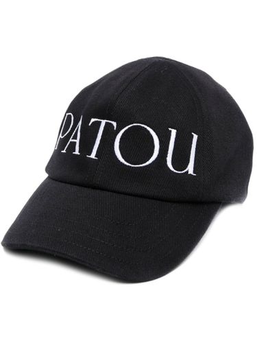 Patou Black Cotton Baseball Cap - Patou - Modalova