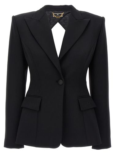 Elisabetta Franchi Cut-out Blazer - Elisabetta Franchi - Modalova