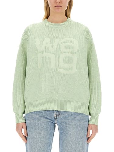 Alexander Wang Jersey With Logo - Alexander Wang - Modalova