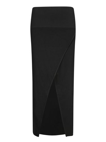 IRO Black Slit Midi Skirt - IRO - Modalova