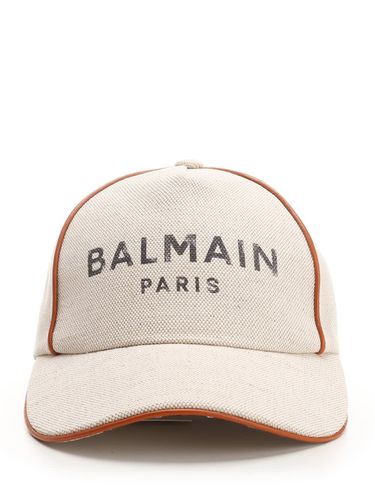 Balmain Baseball Hat With Logo - Balmain - Modalova