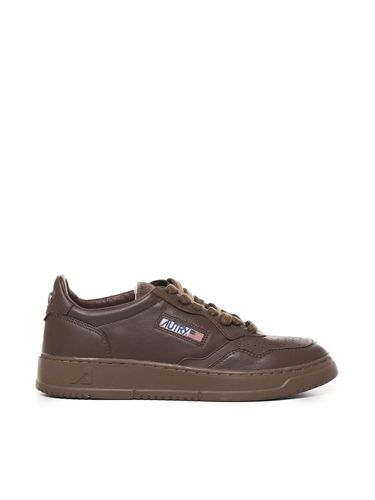 Autry Sneakers Medalist In Cowskin - Autry - Modalova