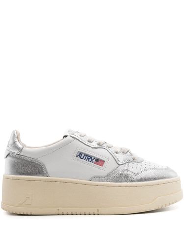 White And Medalist Platform Low Sneakers - Autry - Modalova