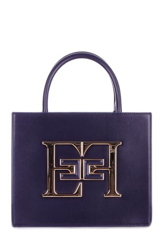 Logo Plaque Small Handbag - Elisabetta Franchi - Modalova