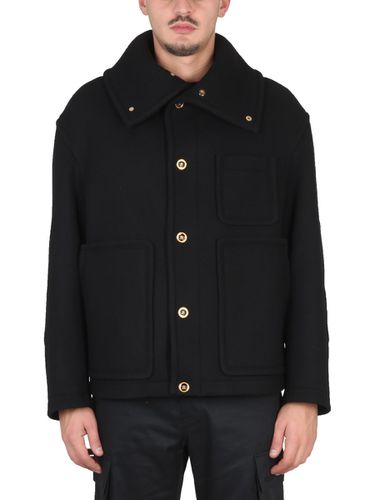 Versace Medusa Wool Blouse Jacket - Versace - Modalova