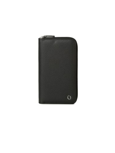 Micron Zip-around Wallet In Leather - Orciani - Modalova