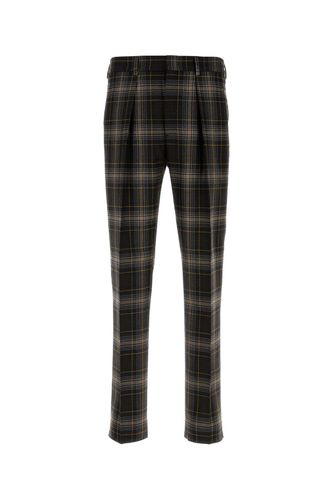 Fendi Embroidered Wool Pant - Fendi - Modalova