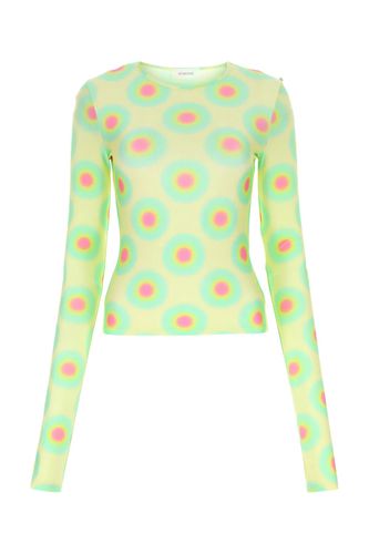 Printed Stretch Nylon Ennio Top - SportMax - Modalova