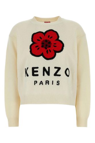 Kenzo Ivory Wool Sweater - Kenzo - Modalova