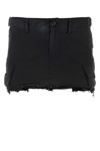 Cotton Blend Mini Skirt - Balenciaga - Modalova