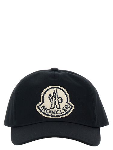 Moncler Logo Patch Cap - Moncler - Modalova