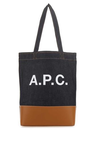 A. P.C. Dark Blue Denim Handbag - A.P.C. - Modalova