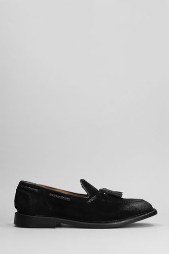 Green George Loafers In Black Suede - Green George - Modalova