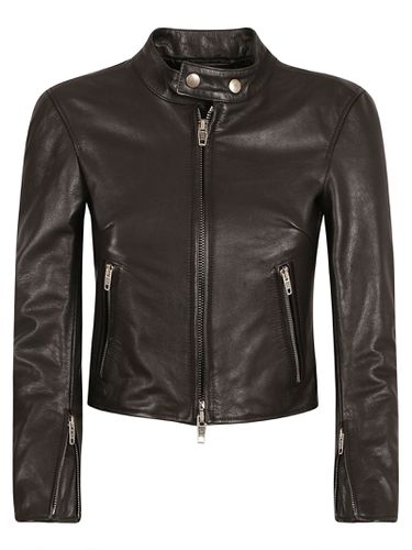 Balenciaga Racer Leather Jacket - Balenciaga - Modalova