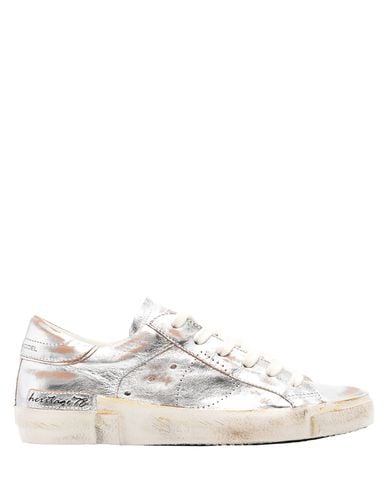 Philippe Model Silver Prsx Sneakers - Philippe Model - Modalova