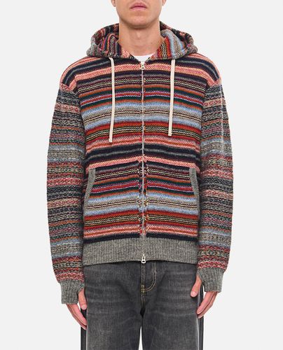 Junya Watanabe Zipped Hooded Knit - Junya Watanabe - Modalova