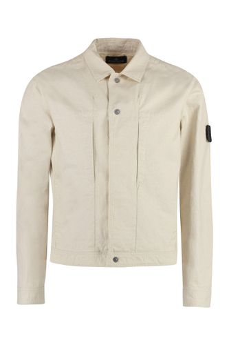 Trucker Cotton Overshirt - Stone Island Shadow Project - Modalova