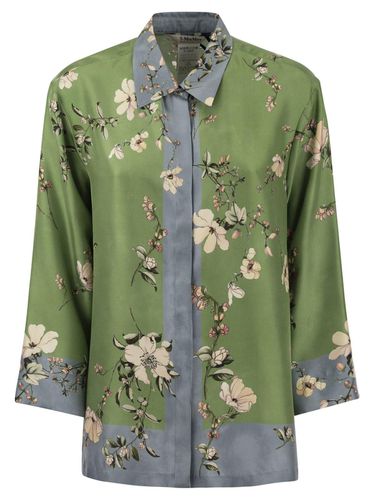 Floral Printed Long-sleeved Shirt - 'S Max Mara - Modalova