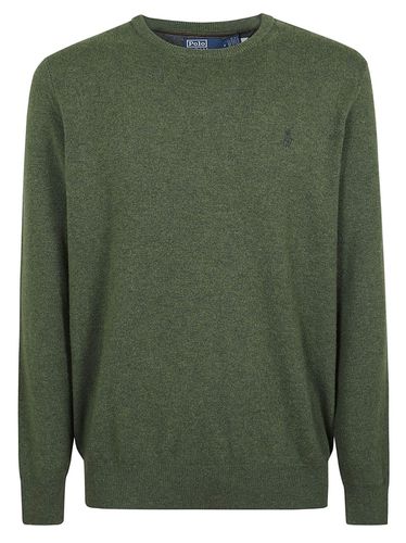 Polo Pony Embroidered Knitted Jumper - Polo Ralph Lauren - Modalova